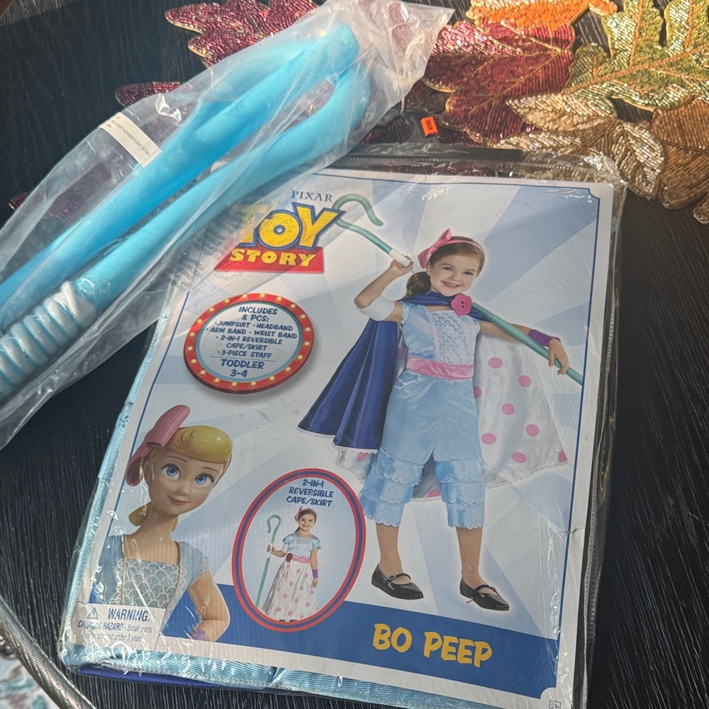 Disney Toy Story Bo Peep Costume - Blue and Pink 3T-4T